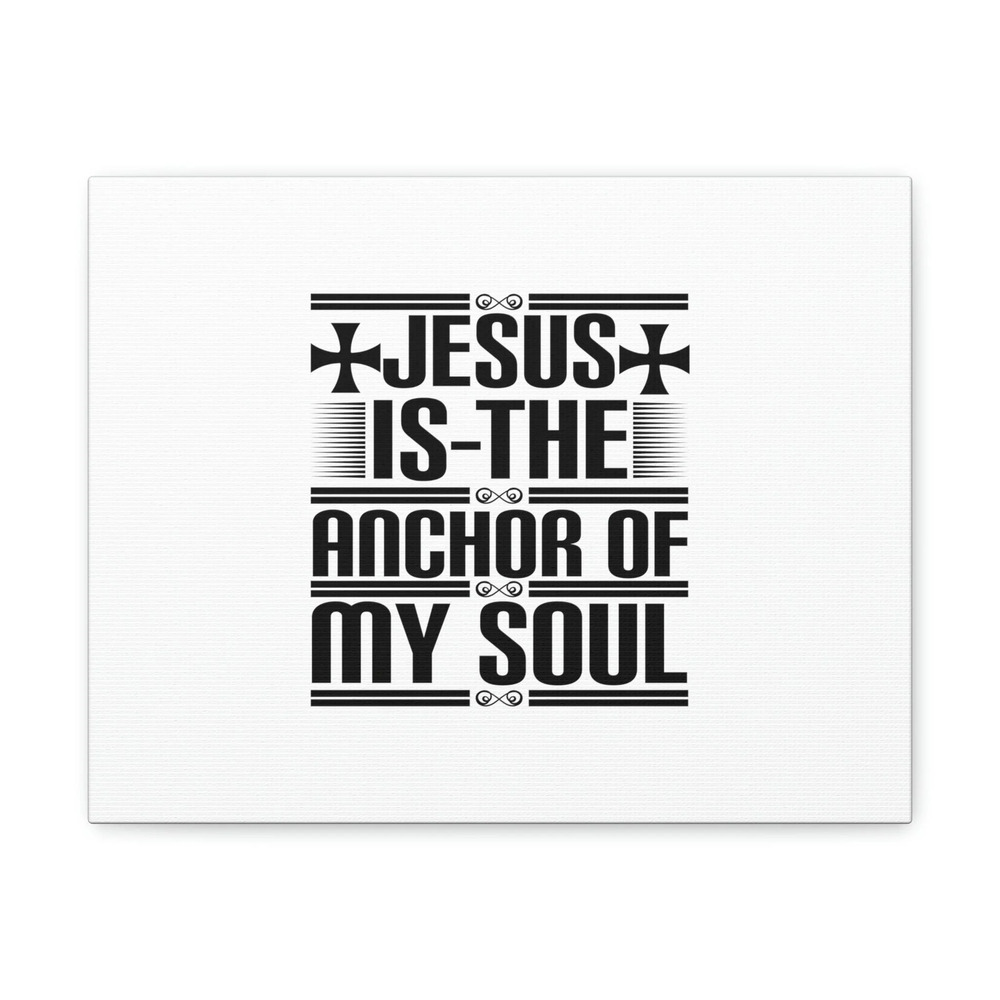 Scripture Walls Anchor Of My Soul Hebrews 6:19 Cross White Christian Wall Art